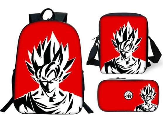 Pack scolaire Dragon Ball à composer Cartable Trousse Sacoche