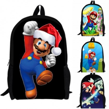 Cartable Super Mario Bros enfants sac à dos