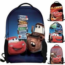 Cartable imprimé sac à dos CARS enfants de classes maternelle et primaire