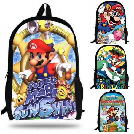 Cartable Super Mario Bros  enfants sac à dos école primaire