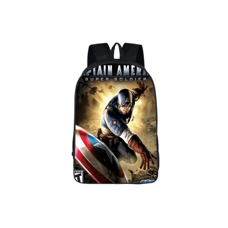 Cartable sac à dos imprimé THE AVENGERS pour enfants de classes maternelles ou primaires