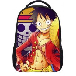 Sac à dos scolaire One Piece on Fire pour ados 