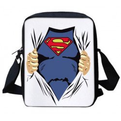 SUPERMAN Sacoche pochette  bandoulière imprimée 3D