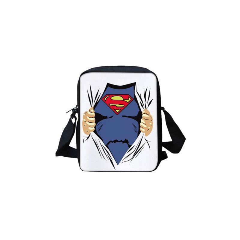 SUPERMAN Sacoche pochette  bandoulière imprimée 3D