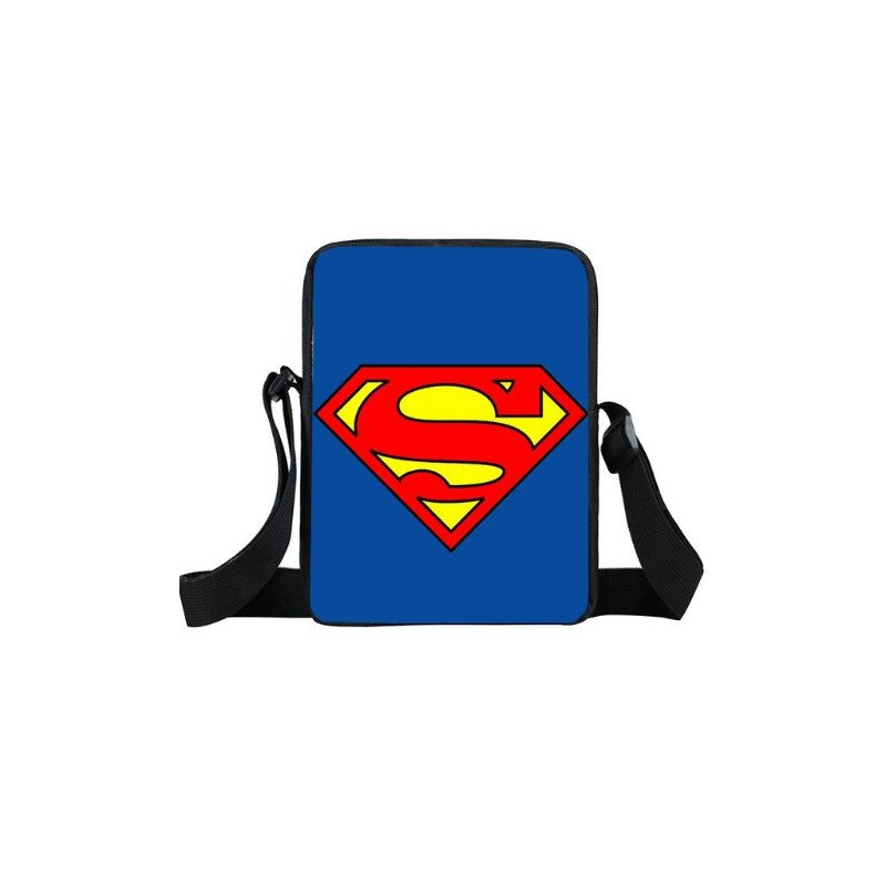 SUPERMAN Sacoche pochette  bandoulière imprimée 3D