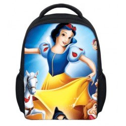 Cartable blanche-neige imprimé 3D filles maternelles