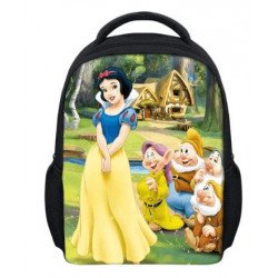 Cartable blanche-neige imprimé 3D filles maternelles