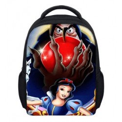 Cartable blanche-neige imprimé 3D filles maternelles