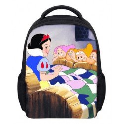 Cartable blanche-neige imprimé 3D filles maternelles