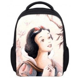 Cartable blanche-neige imprimé 3D filles maternelles