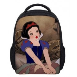 Cartable blanche-neige imprimé 3D filles maternelles