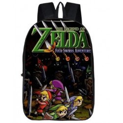 Sac à dos scolaire Zelda pour enfants et jeunes ados