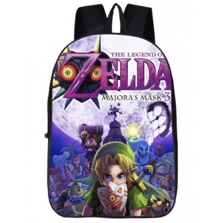 Sac à dos scolaire Zelda pour enfants et jeunes ados