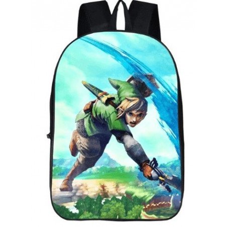 Sac à dos scolaire Zelda pour enfants et jeunes ados