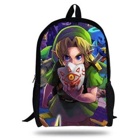 ZELDA cartable sac à dos imprimé 3D