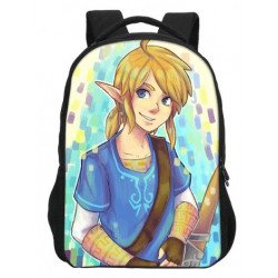 Sac à dos scolaire Zelda pour enfants et jeunes ados