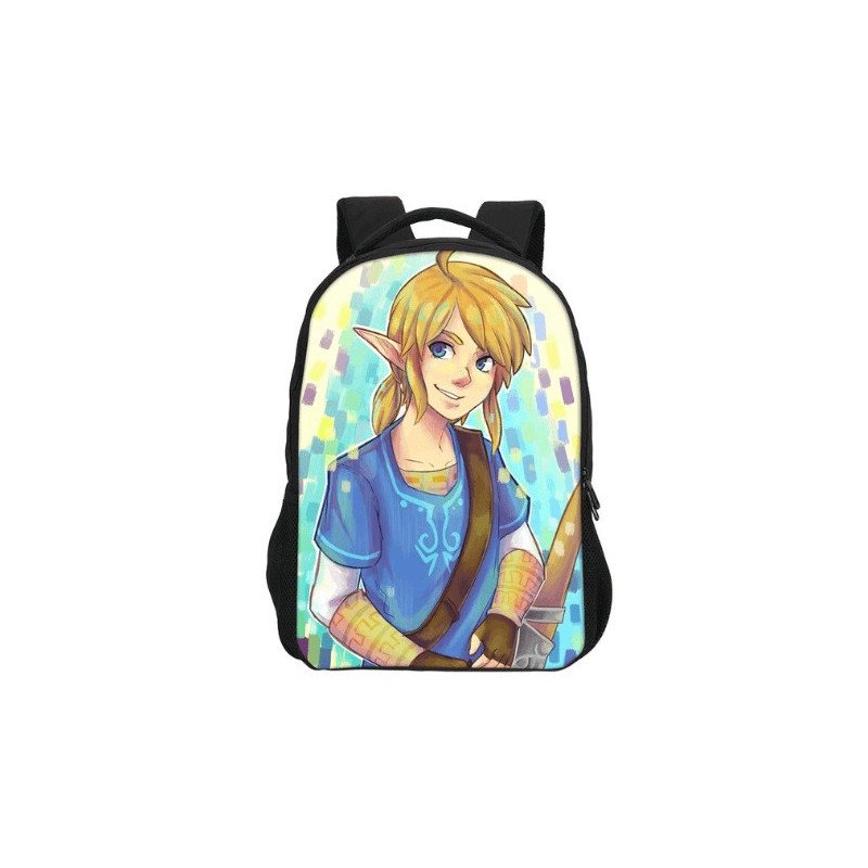 Sac à dos scolaire Zelda pour enfants et jeunes ados