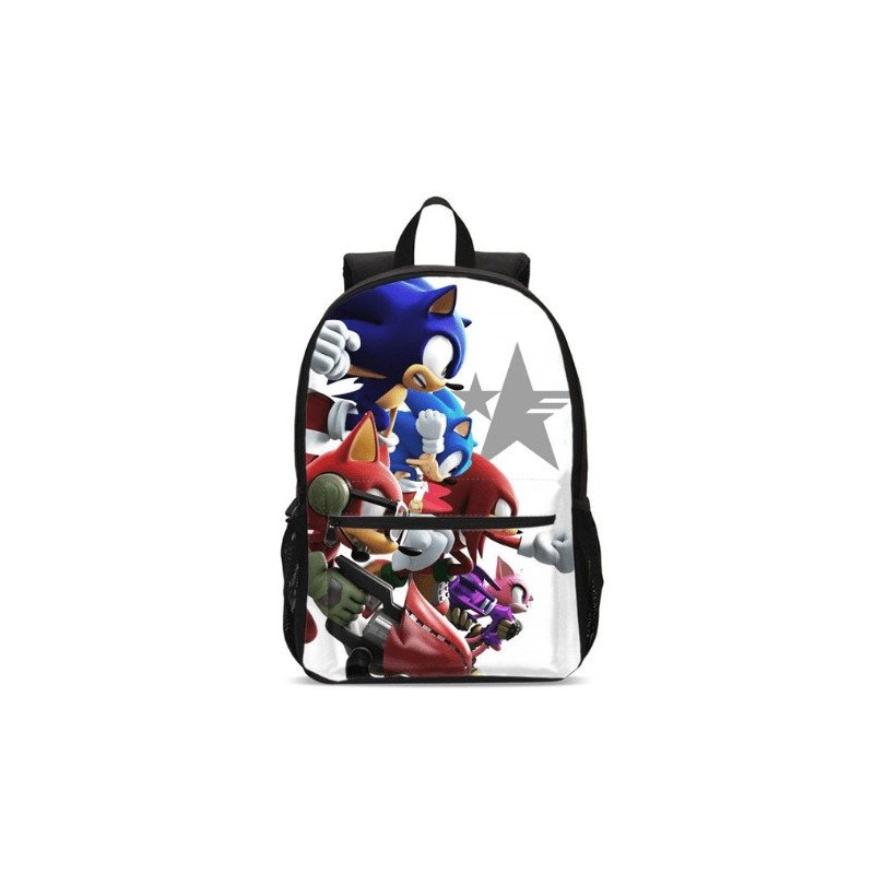 Cartable SONIC imprimé 3D enfant sac à dos jeux vidéo