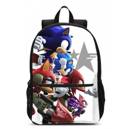Cartable SONIC imprimé 3D enfant sac à dos jeux vidéo