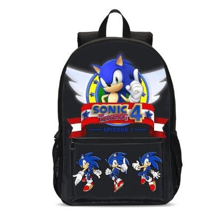 Cartable SONIC imprimé 3D enfant sac à dos jeux vidéo