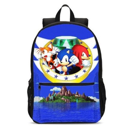 Cartable SONIC imprimé 3D enfant sac à dos jeux vidéo