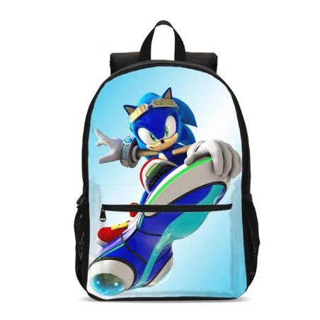 Cartable SONIC imprimé 3D enfant sac à dos jeux vidéo