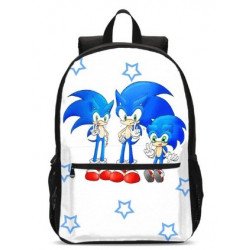 Cartable SONIC imprimé 3D enfant sac à dos jeux vidéo