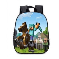 Cartable Minecraft jeu vidéo sac à dos Gaming