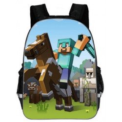 Cartable Minecraft jeu vidéo sac à dos Gaming