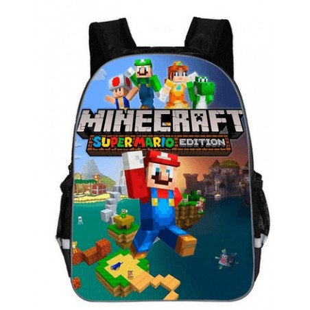 Cartable Minecraft jeu vidéo sac à dos Gaming