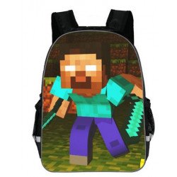 Cartable Minecraft jeu vidéo sac à dos Gaming