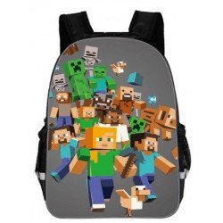 Cartable Minecraft jeu vidéo sac à dos Gaming
