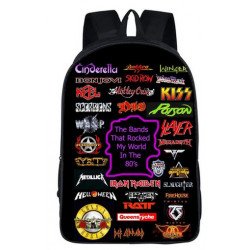 Cartable HARD ROCK imprimé 3D sac à dos