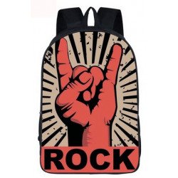 Cartable HARD ROCK imprimé 3D sac à dos
