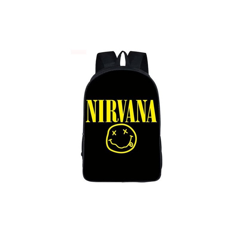 Sac à dos Nirvana - Hard Rock - pour ados Collèges, Lycées et fac