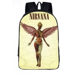 Sac à dos Nirvana - Hard Rock - pour ados Collèges, Lycées et fac