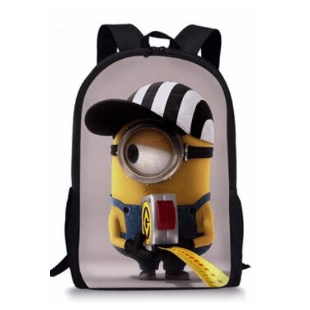 Cartable enfants  LES MINIONS