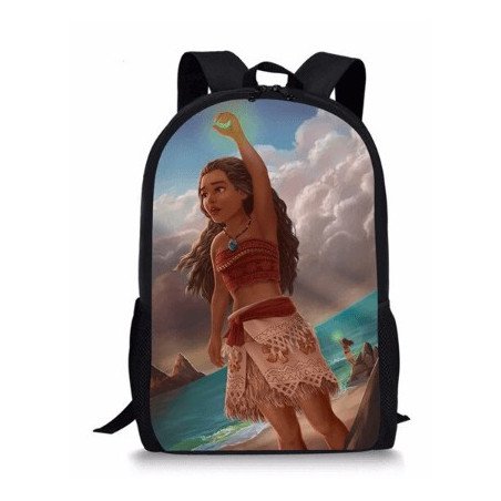 Cartable VAIANA MOANA IMPRIMES 3D SAC A DOS