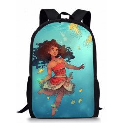 Cartable VAIANA MOANA IMPRIMES 3D SAC A DOS