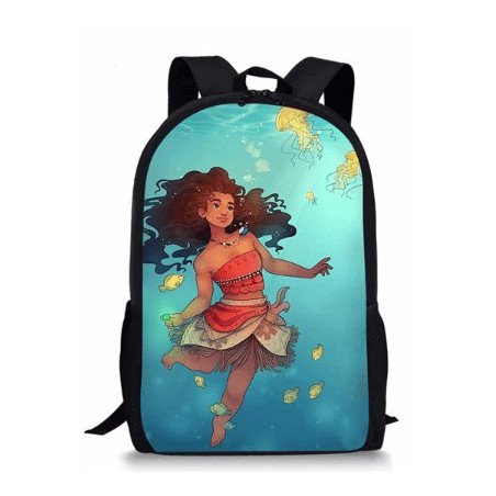 Cartable VAIANA MOANA IMPRIMES 3D SAC A DOS