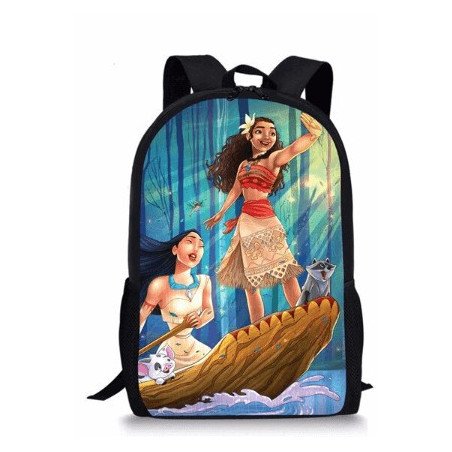 Cartable VAIANA MOANA IMPRIMES 3D SAC A DOS