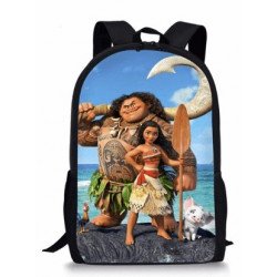 Cartable VAIANA MOANA IMPRIMES 3D SAC A DOS