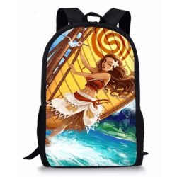 Cartable VAIANA MOANA IMPRIMES 3D SAC A DOS