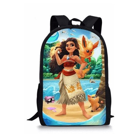 Cartable VAIANA MOANA IMPRIMES 3D SAC A DOS