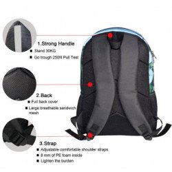 Cartable VAIANA MOANA IMPRIMES 3D SAC A DOS