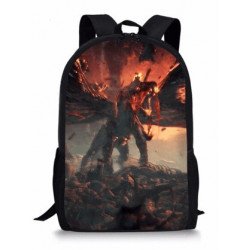 MONSTER HUNTER cartable sac à dos imprimé