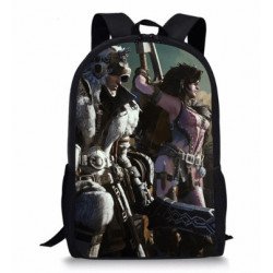 MONSTER HUNTER cartable sac à dos imprimé