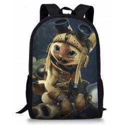 MONSTER HUNTER cartable sac à dos imprimé