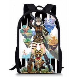 MONSTER HUNTER cartable sac à dos imprimé