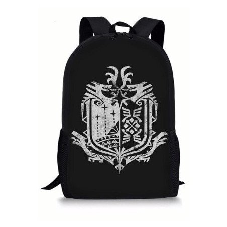 MONSTER HUNTER cartable sac à dos imprimé